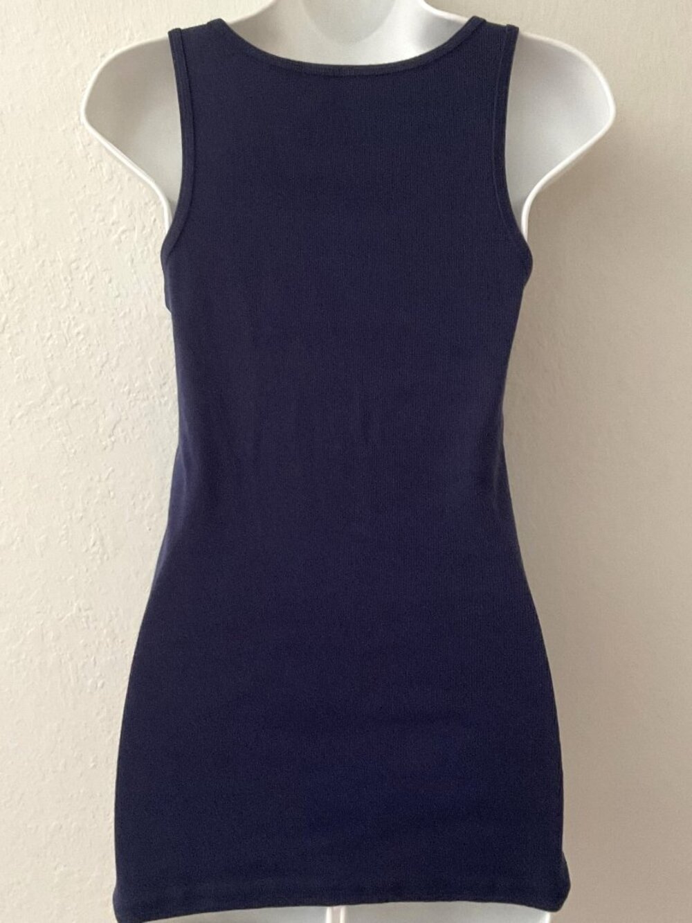 MUST HAVE BLUE RIBBED TANK TOPS BUNDLE (SET OF 2) - SIZE L 12-14 - Picture 8 of 16